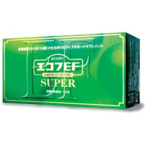 画像: 乳酸球菌（EF-612K菌）製品  エコフEFスーパー1.5g×66包（菌数 約1兆2000億）まとめて2箱